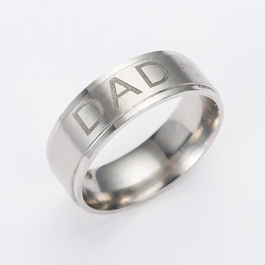 Jewelry - Rings - Monogram Titanium Steel Unisex