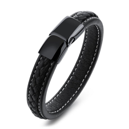 Jewelry - Bracelets - Black Titanium Steel