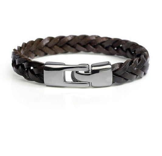 Jewelry - Bracelets - Leather Alloy Vintage Hand-Woven