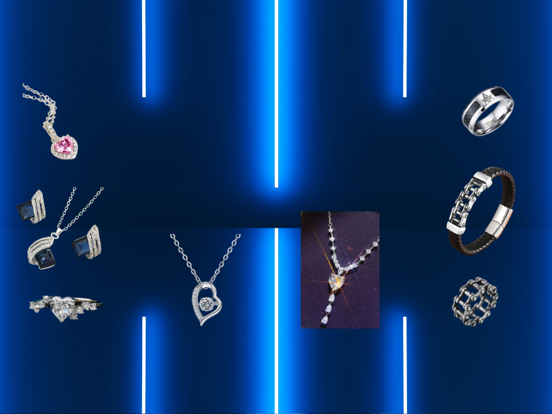 Jewelry - Necklaces - 3 Carat Moissanite 925 Sterling Silver Drop