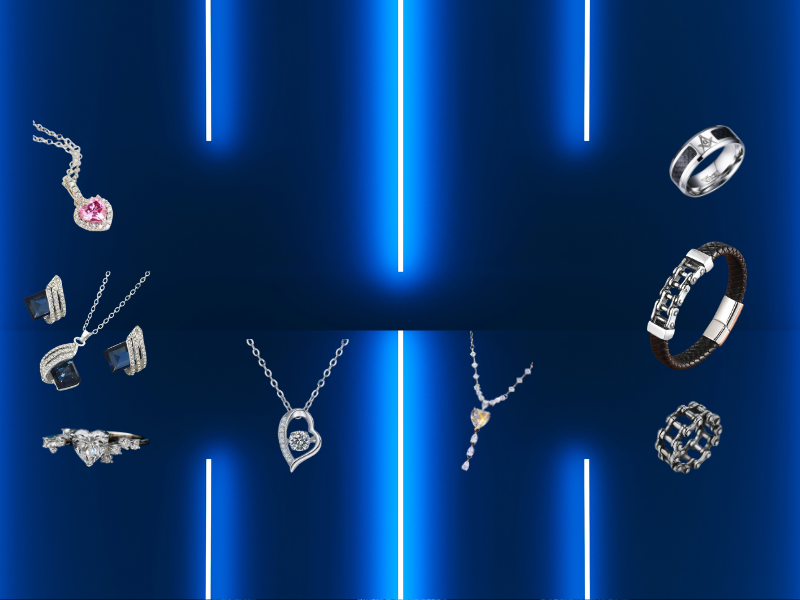 Jewelry - Necklaces - 3 Carat Moissanite 925 Sterling Silver Drop