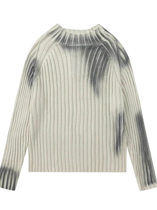 Men's Ribbed Knit Long Sleeve Sweater - Ultim8 Designs 4 U