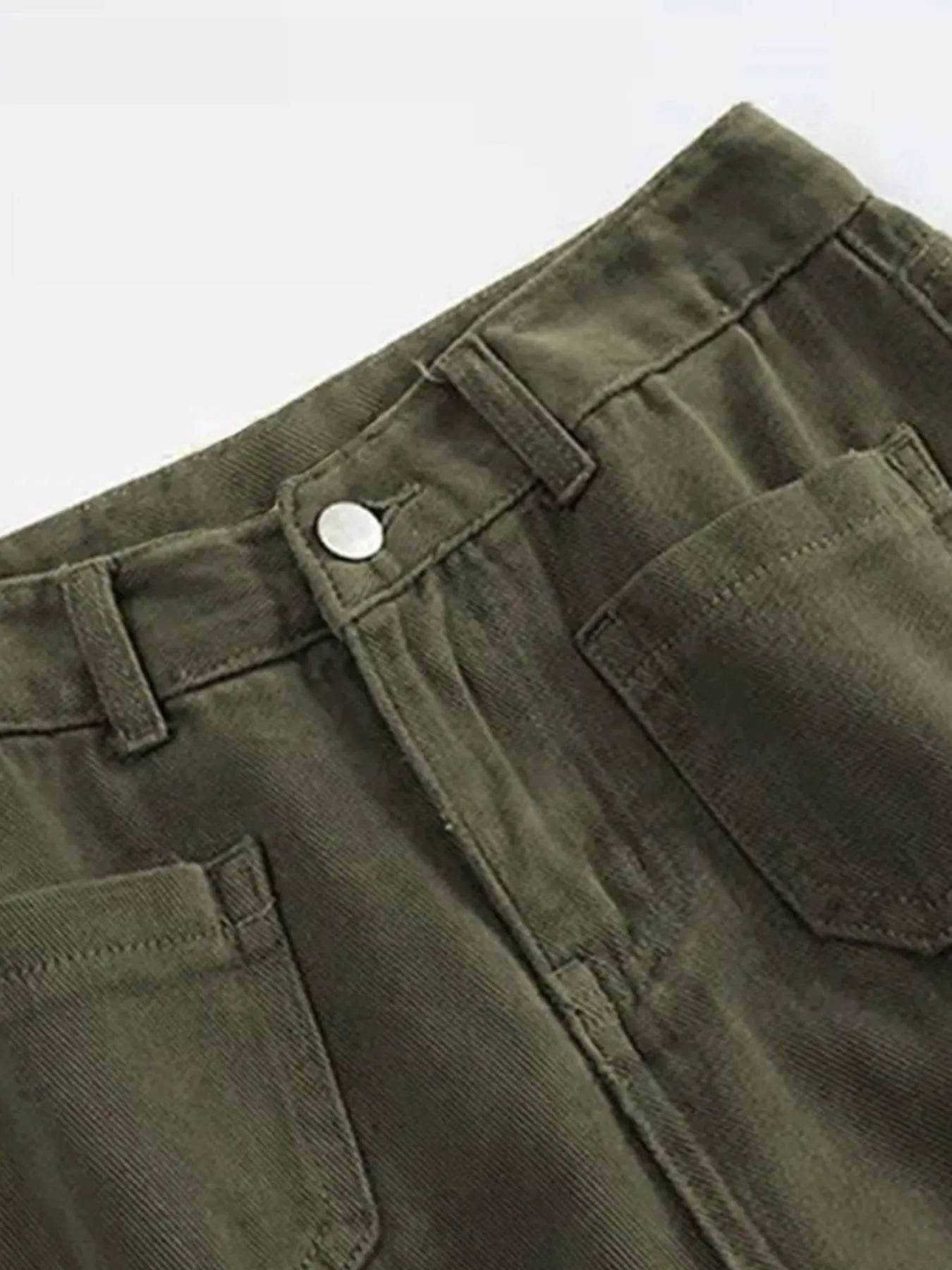 Full Size Wide Leg Pants with Pockets Plus Size - Ultim8 Designs 4 U