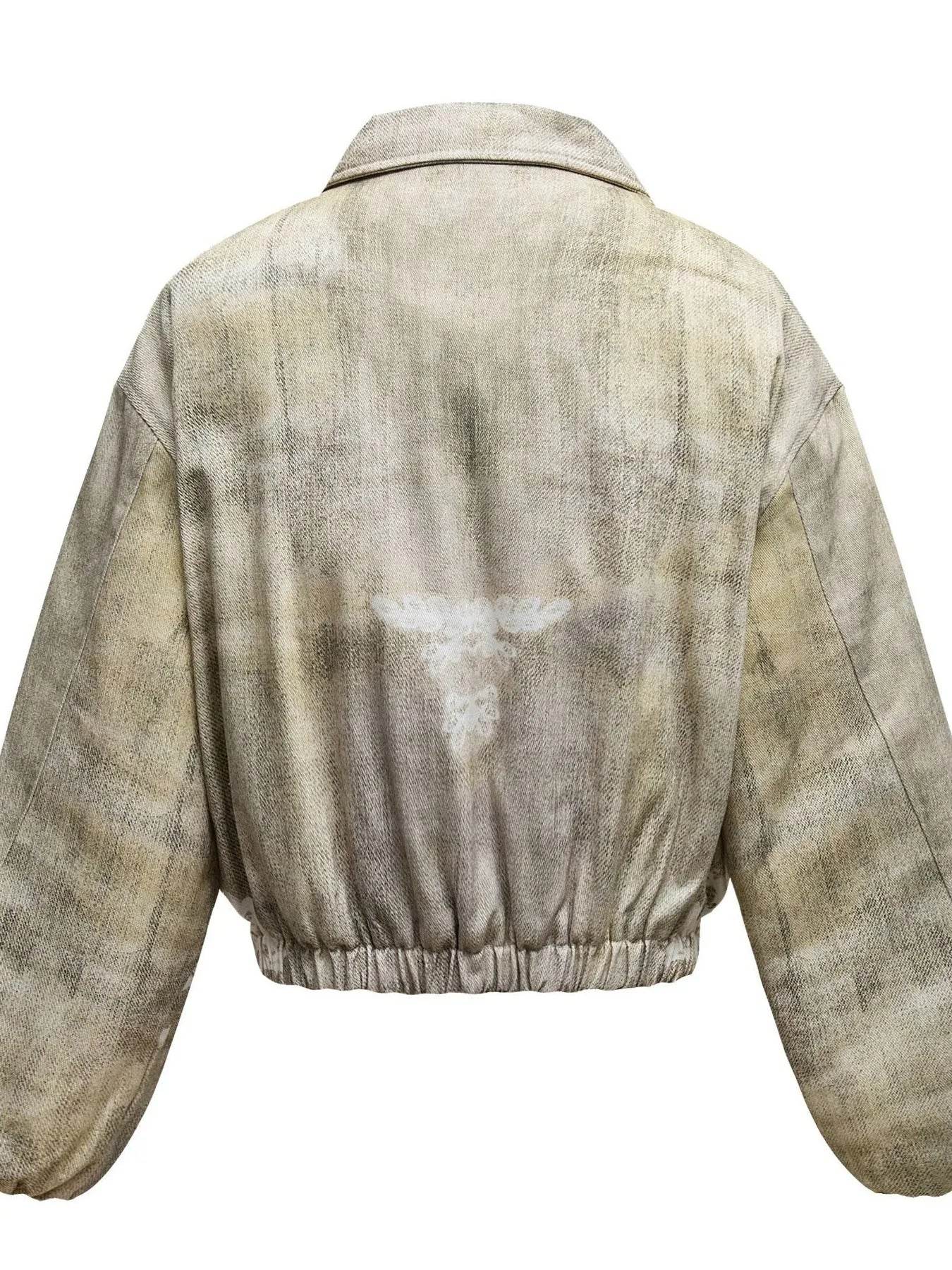 Men's Distressed Paint Splatter Zip Up Jacket - Ultim8 Designs 4 U