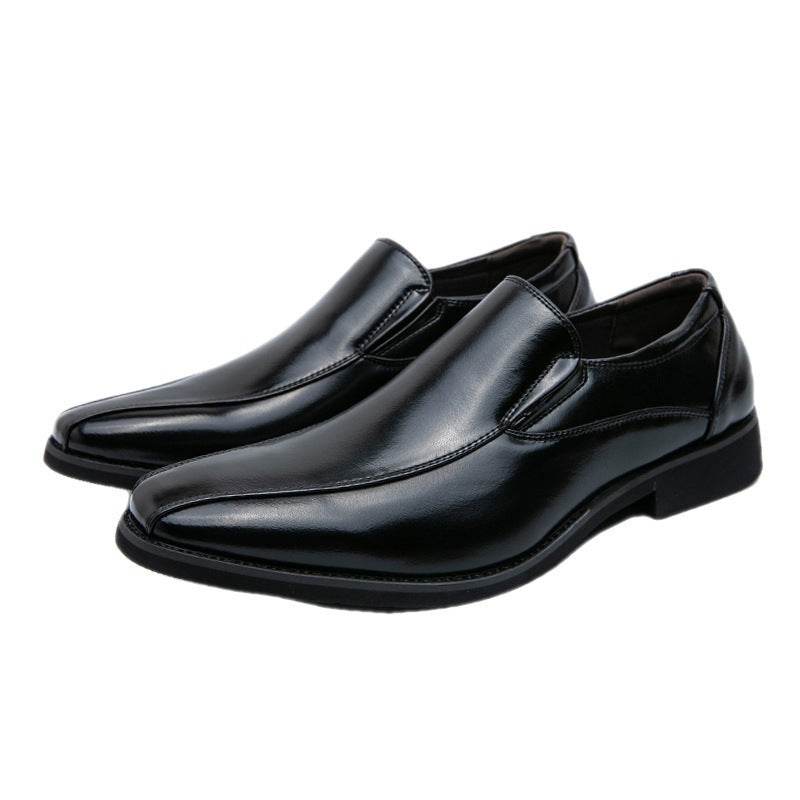 Men's Shoes Patent Leather Casual Pointed Leather Shoes Studio Set Leather - Ultim8 Designs 4 U