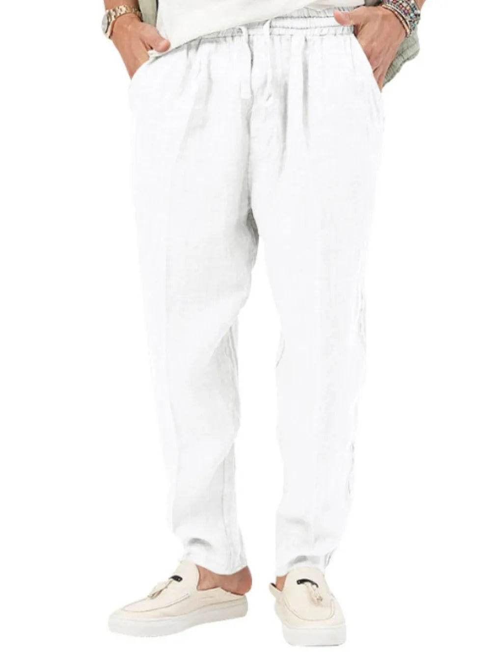 Men's Plus Size Drawstring Pants with Pockets - Ultim8 Designs 4 U