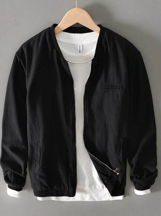 Men's Plus Size Zip Up Long Sleeve Jacket - Ultim8 Designs 4 U