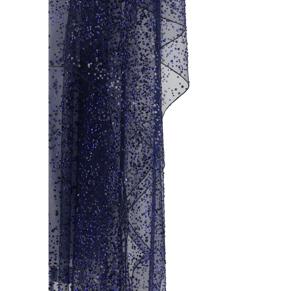 Giorgio Armani Blue Polyamide Jackets And Coat