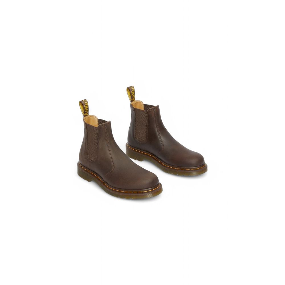 Dr. Martens Brown Leather Ankle Boots