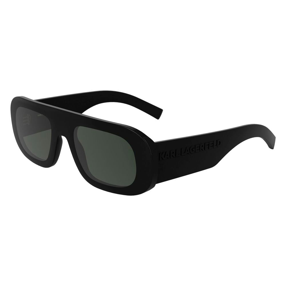 Karl Lagerfeld Black Injected Sunglasses