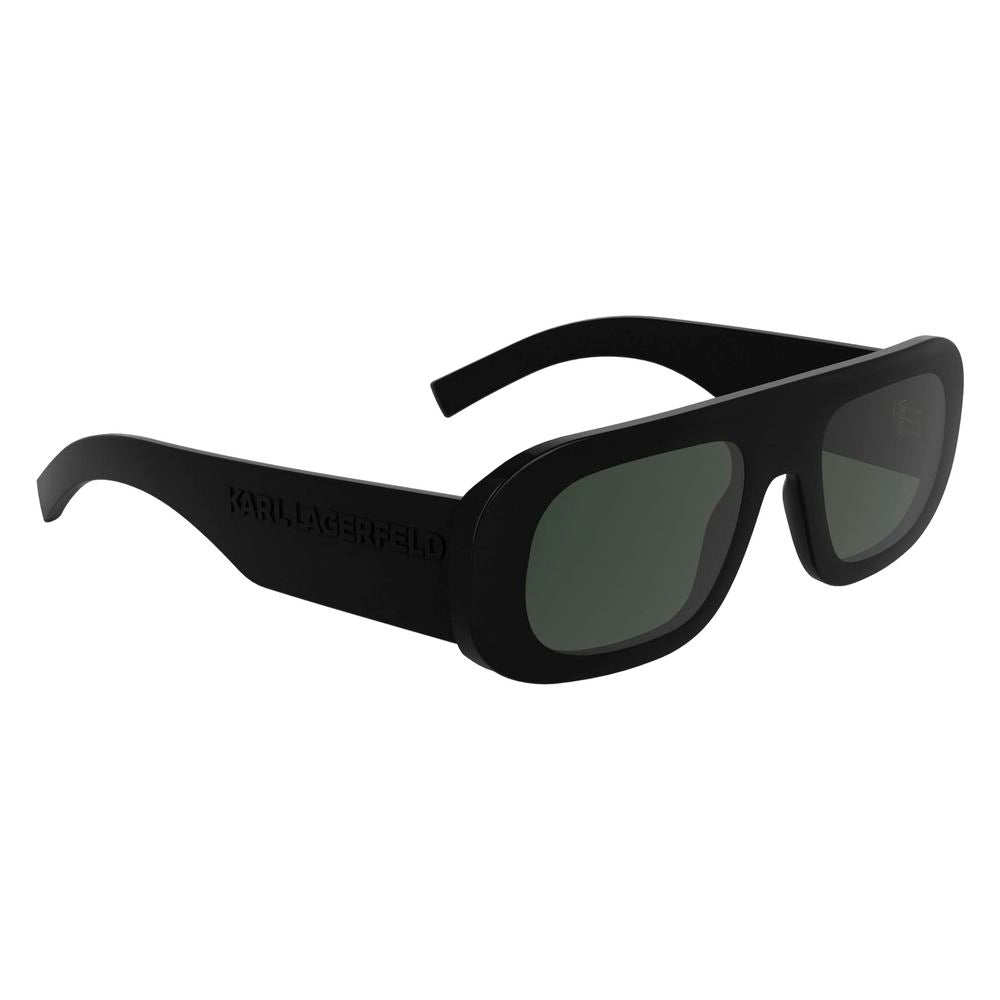 Karl Lagerfeld Black Injected Sunglasses