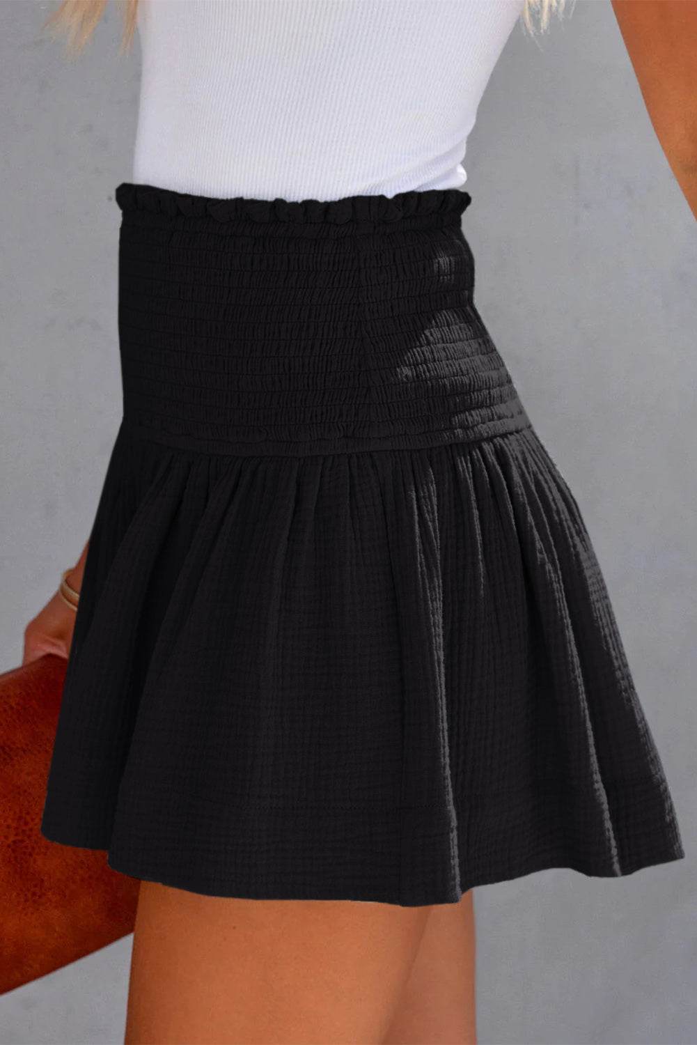 Smocked Waistband Shorts - Ultim8 Designs 4 U