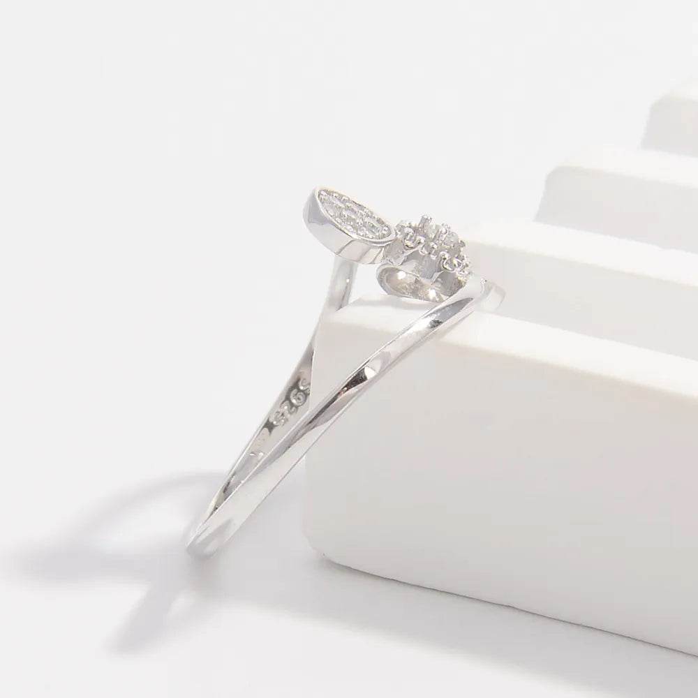 925 Sterling Silver Inlaid Zircon Ring - Ultim8 Designs 4 U