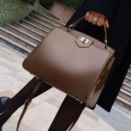 Women's Leather Casual Large Capacity Handbag - Ultim8 Designs 4 U