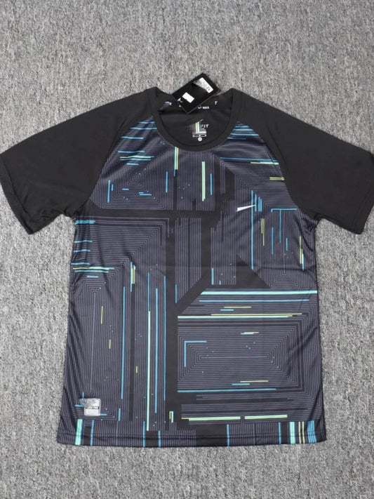 Men's Plus Size Printed Round Neck Active T-Shirt - Ultim8 Designs 4 U