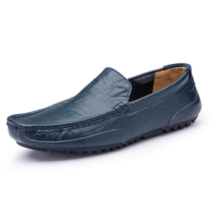Cow Leather Peas Shoes Men's British Casual Leather Shoes - Ultim8 Designs 4 U