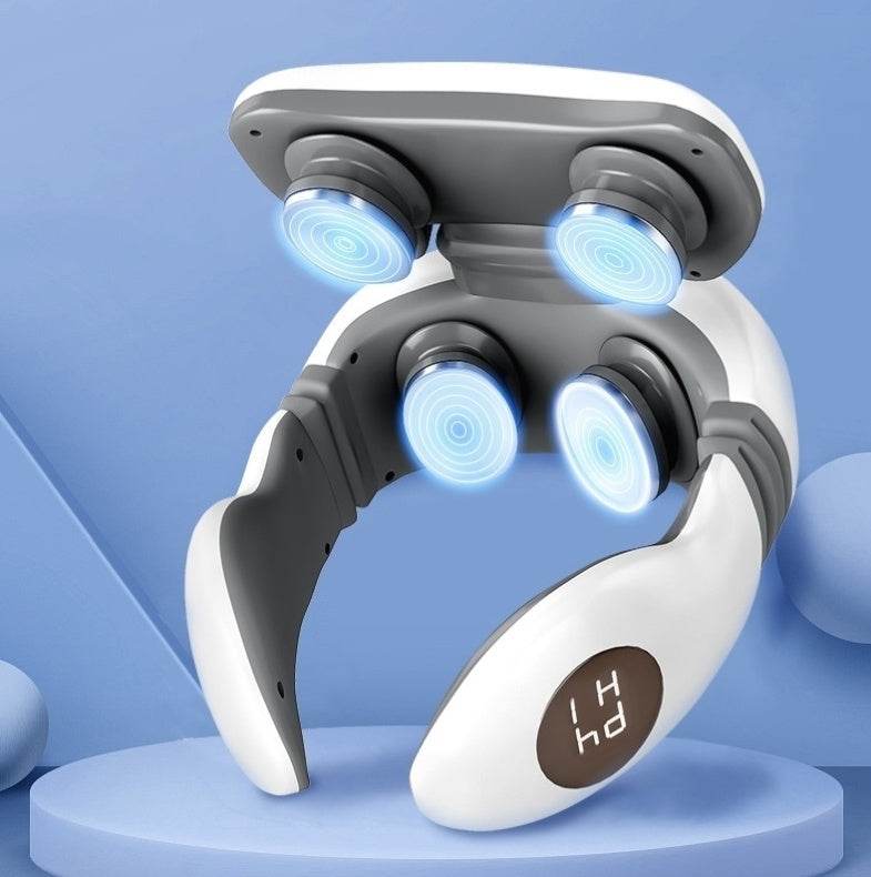 Wireless Rechargeable Cervical Spine Massager – Upgraded Comfort &amp; Relief - Ultim8 Designs 4 U