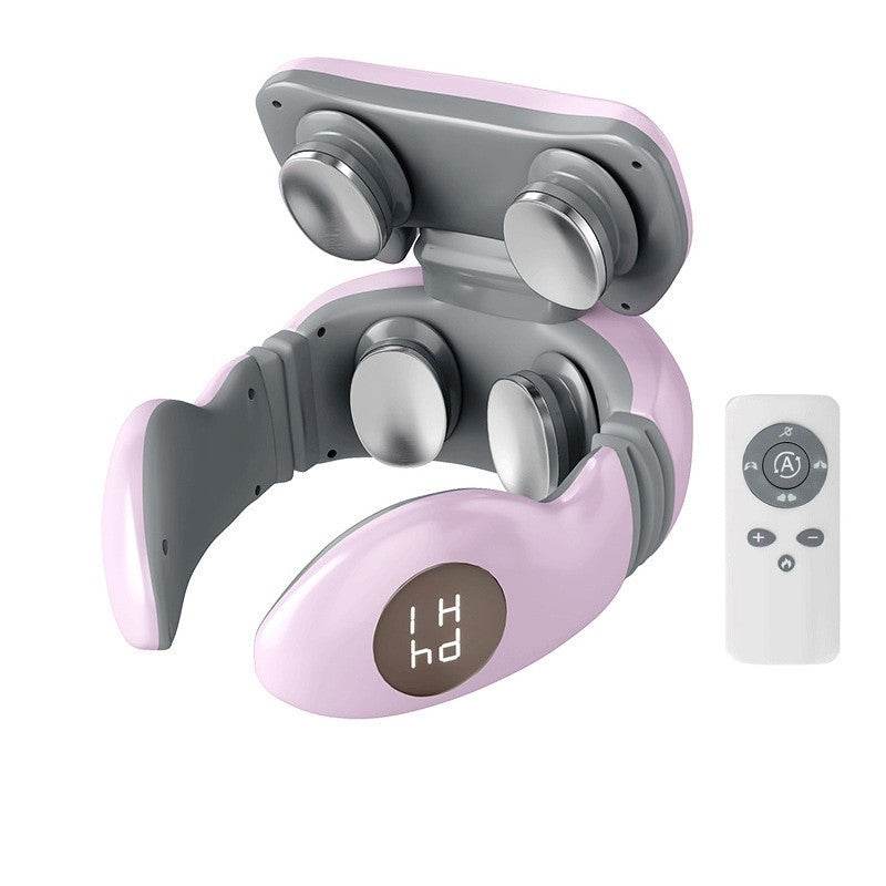 Wireless Rechargeable Cervical Spine Massager – Upgraded Comfort &amp; Relief - Ultim8 Designs 4 U