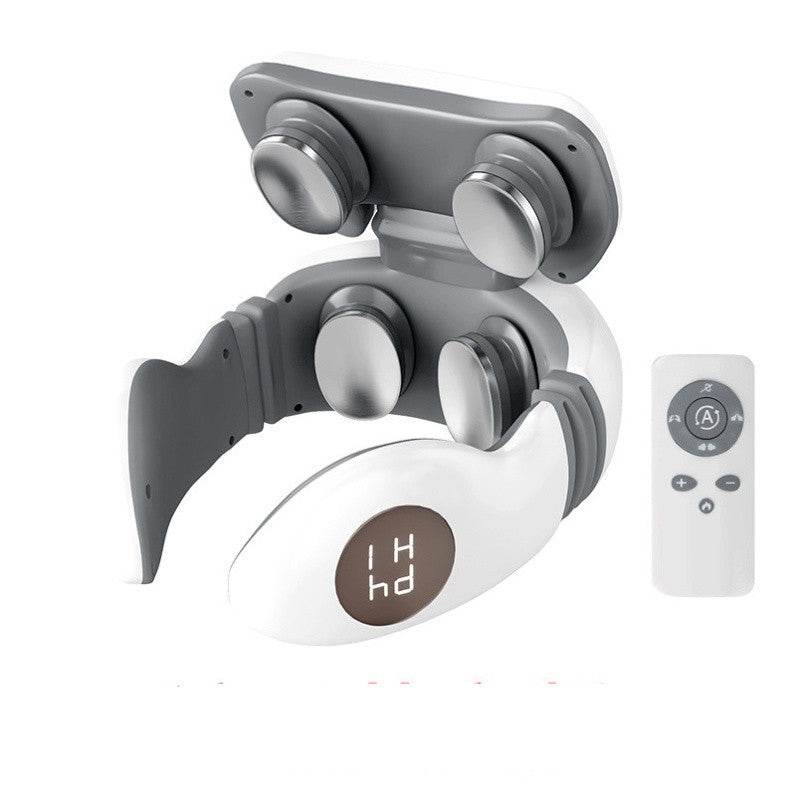 Wireless Rechargeable Cervical Spine Massager – Upgraded Comfort &amp; Relief - Ultim8 Designs 4 U