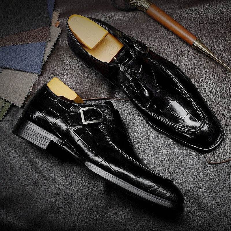 ClassicPattern Business Flat Shoes Men Designer Formal Dress Leather Shoes Mens Loafers Valentine Gifts Shoes - Ultim8 Designs 4 U