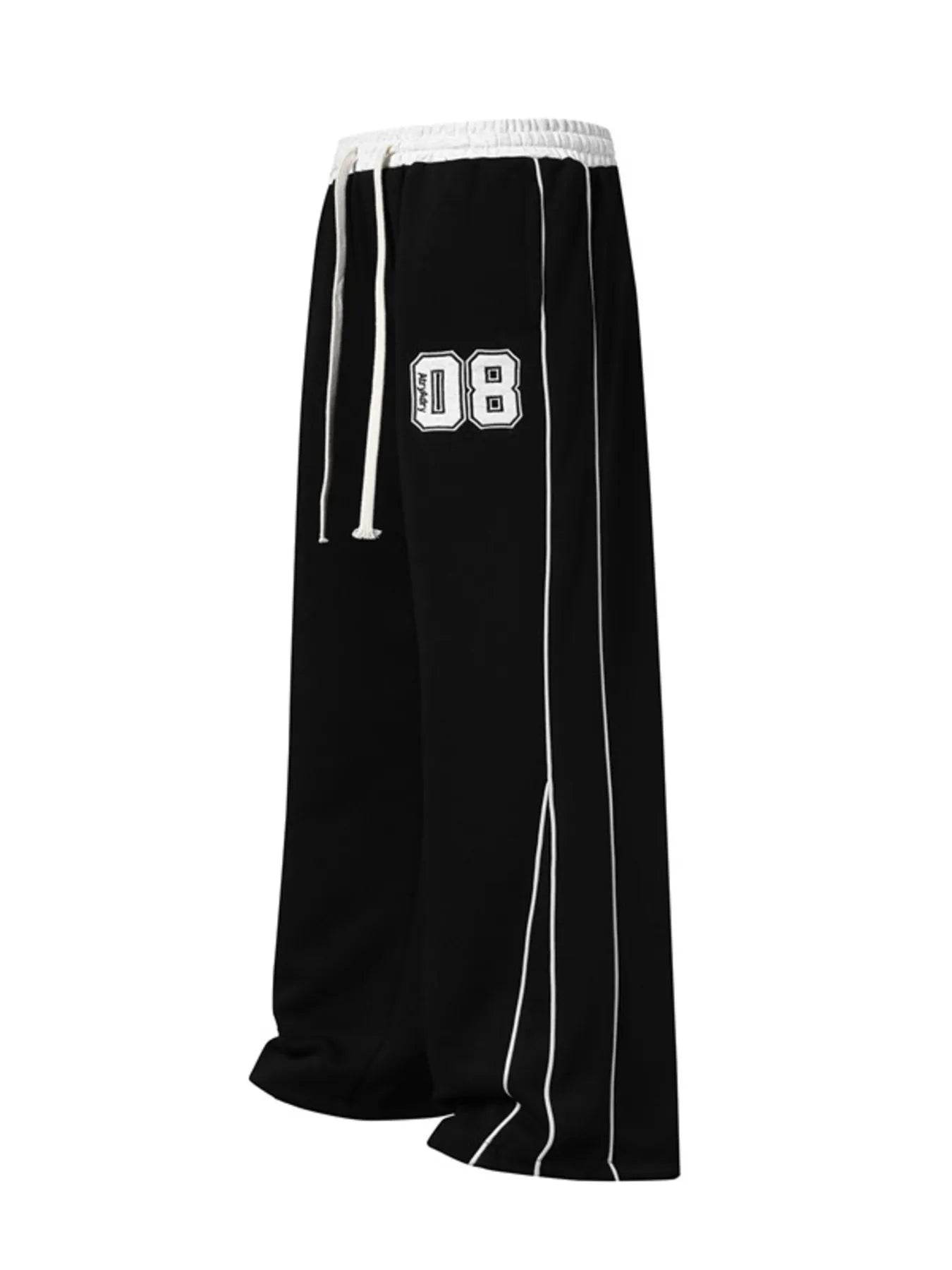Men's Drawstring Wide Leg Pants - Ultim8 Designs 4 U