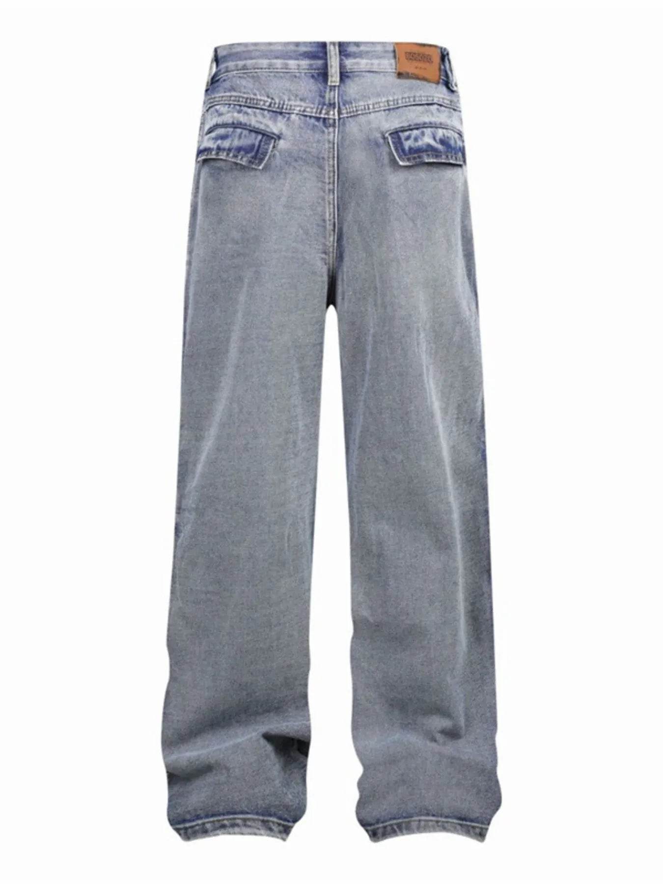 Men's Wide Leg Wide Leg Jeans - Ultim8 Designs 4 U