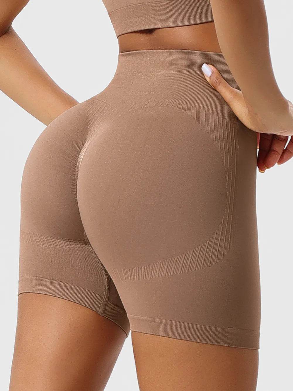 High Waist Shaping Shorts - Ultim8 Designs 4 U