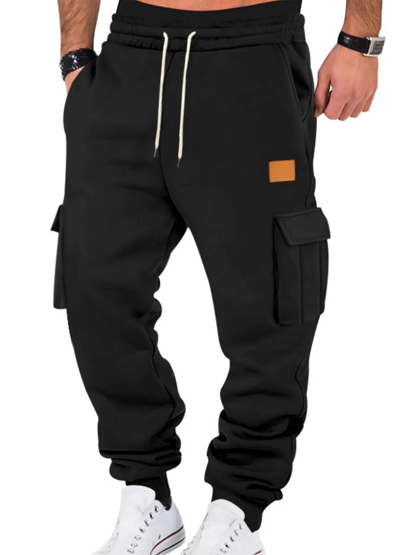 Men's Full Size Drawstring Cargo Jogger Pants Plus Size - Ultim8 Designs 4 U