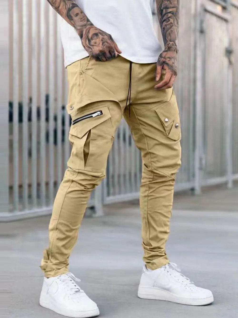 Men's Plus Size Slim Fit Pants - Ultim8 Designs 4 U