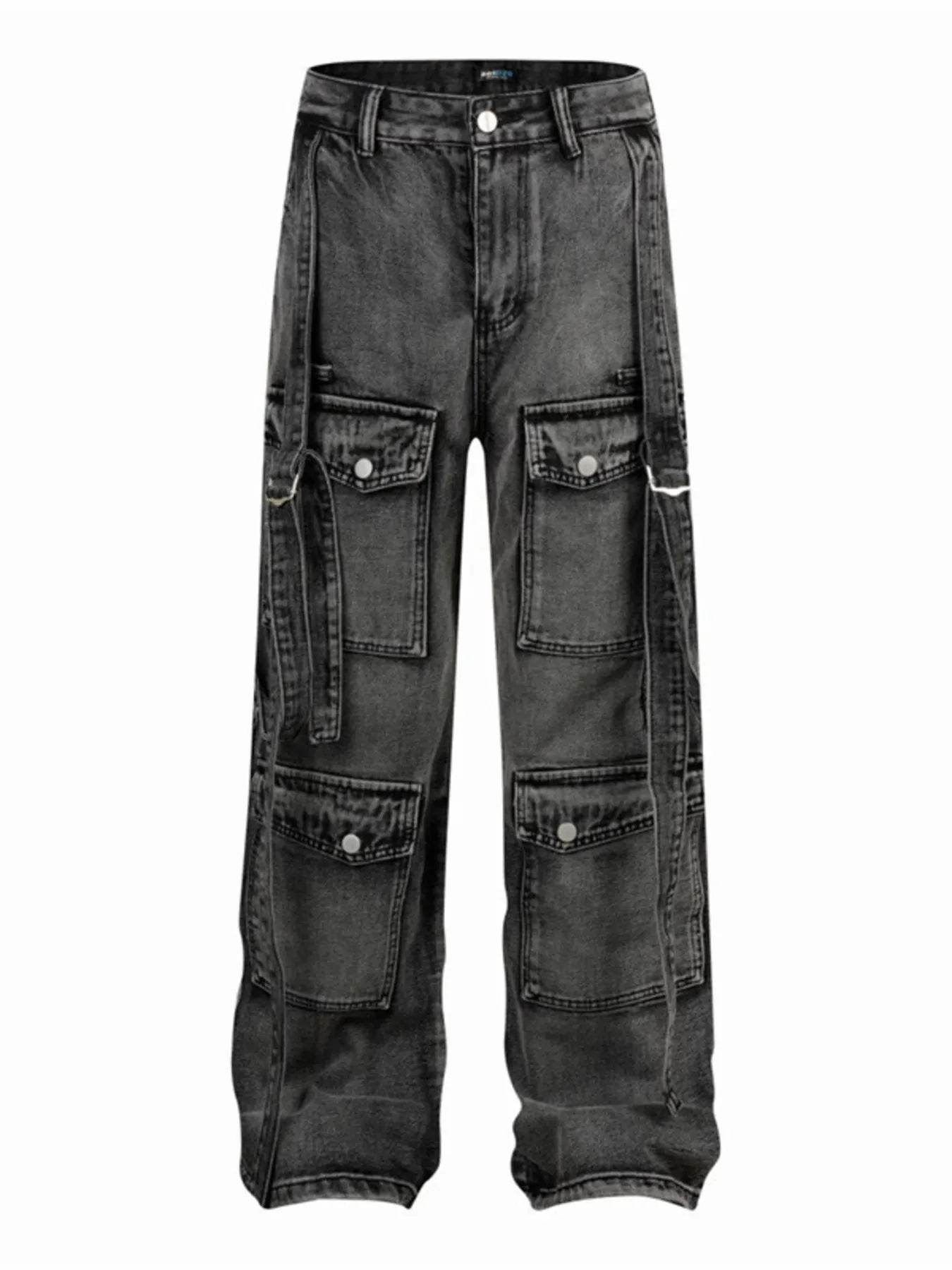 Men's Wide Leg Wide Leg Jeans - Ultim8 Designs 4 U