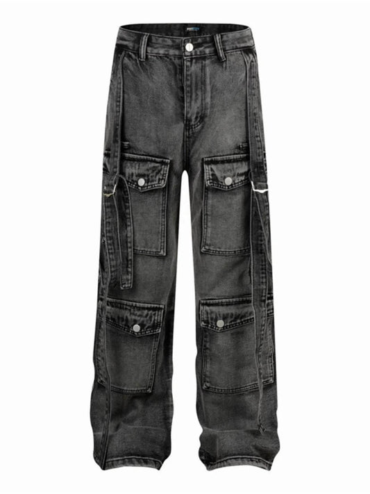 Men's Wide Leg Wide Leg Jeans - Ultim8 Designs 4 U
