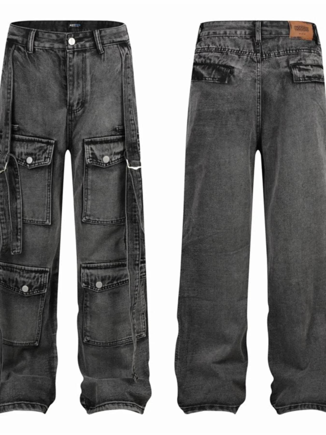 Men's Wide Leg Wide Leg Jeans - Ultim8 Designs 4 U
