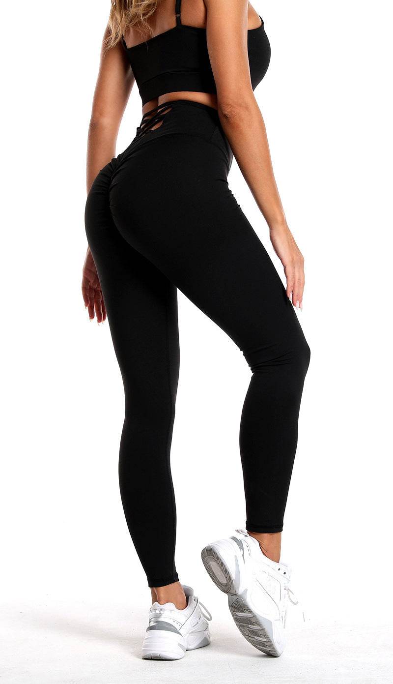 Yoga Clothing Suit Sports Fitness Clothing Female Quick-drying Peach Buttocks - Ultim8 Designs 4 U