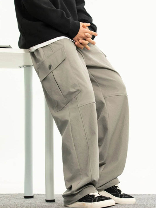 Men's Plus Size Drawstring Pants with Pockets - Ultim8 Designs 4 U