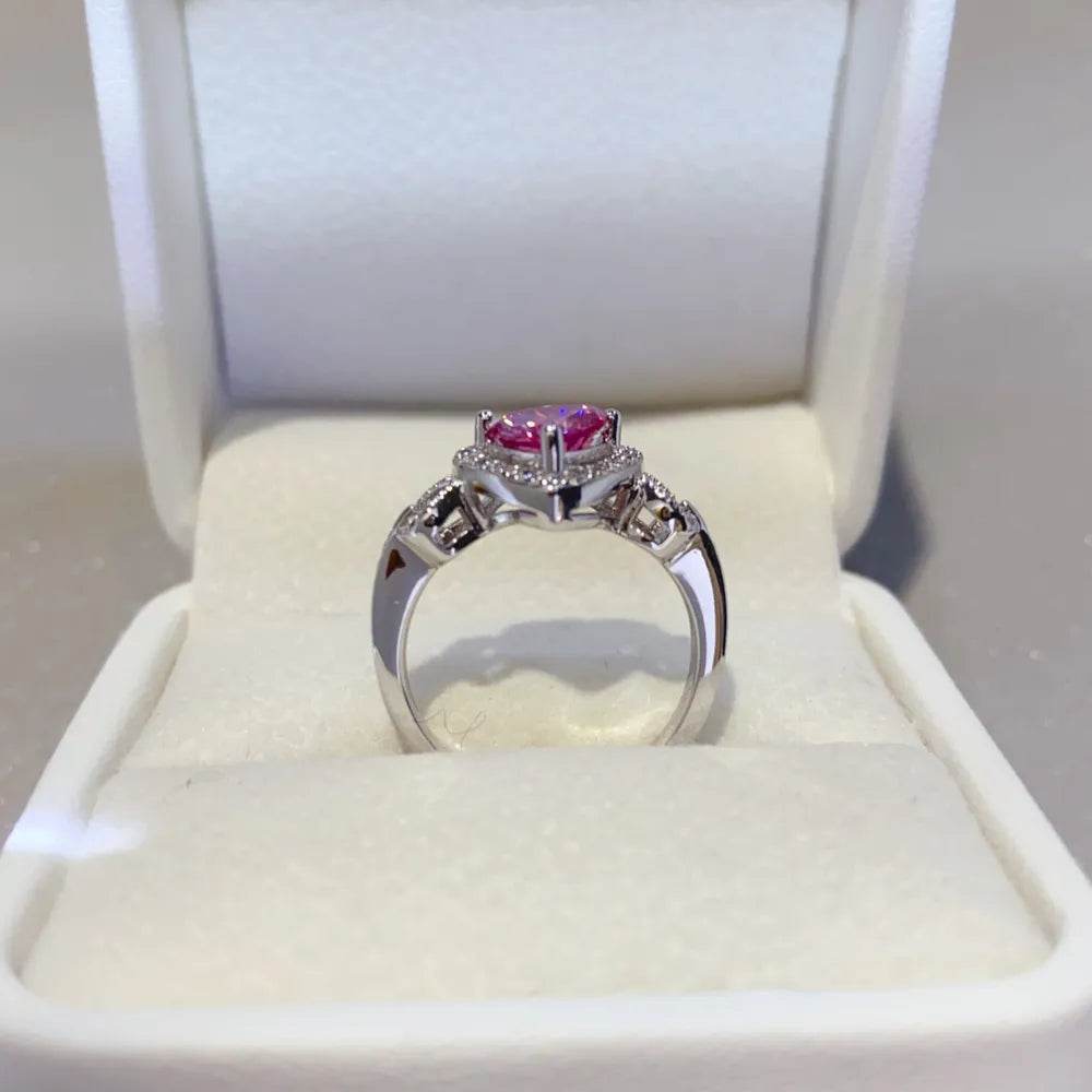 1 Carat Moissanite 925 Sterling Silver Ring - Ultim8 Designs 4 U