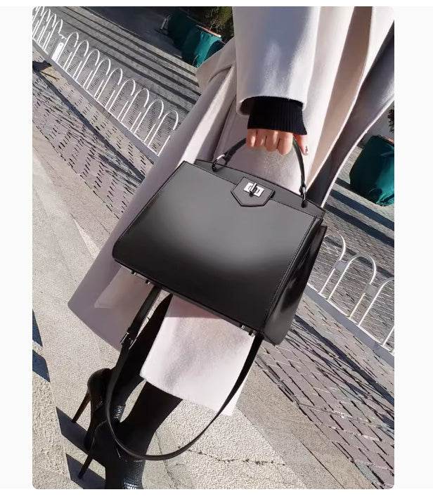 Women's Leather Casual Large Capacity Handbag - Ultim8 Designs 4 U