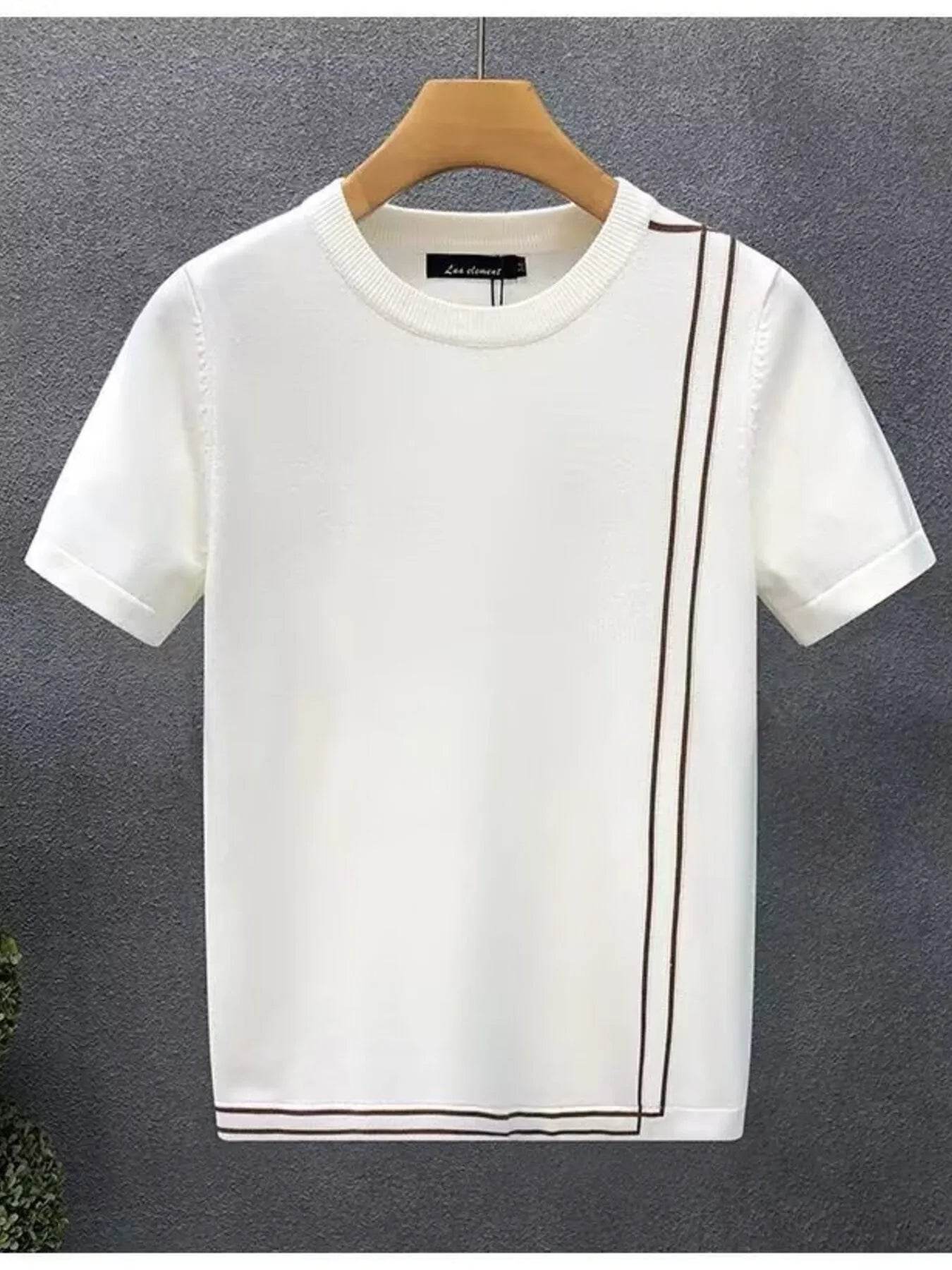 Men's Full Size Round Neck Short Sleeve T-Shirt Plus Size - Ultim8 Designs 4 U