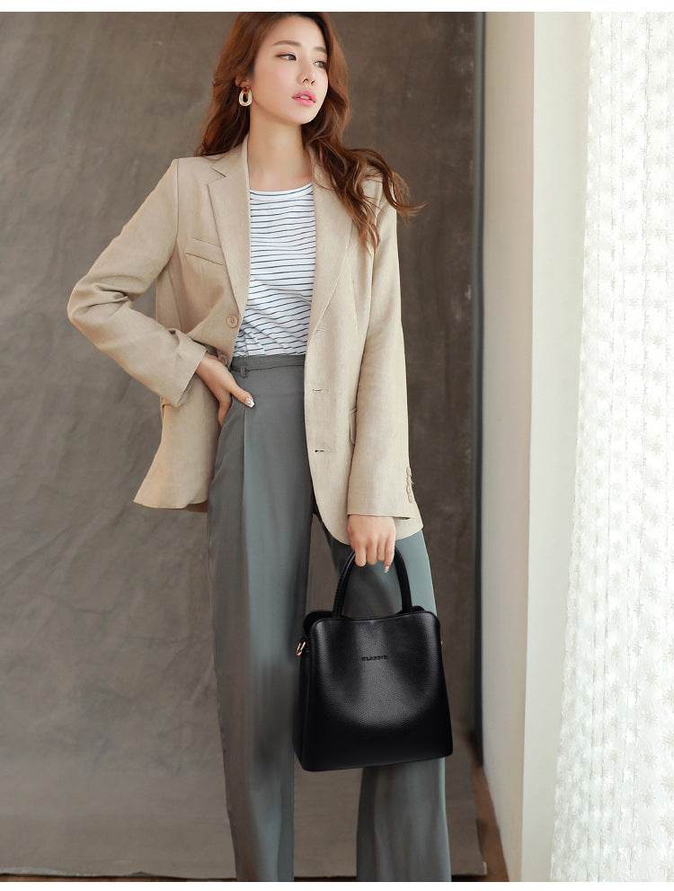 Soft leather handbag - Ultim8 Designs 4 U