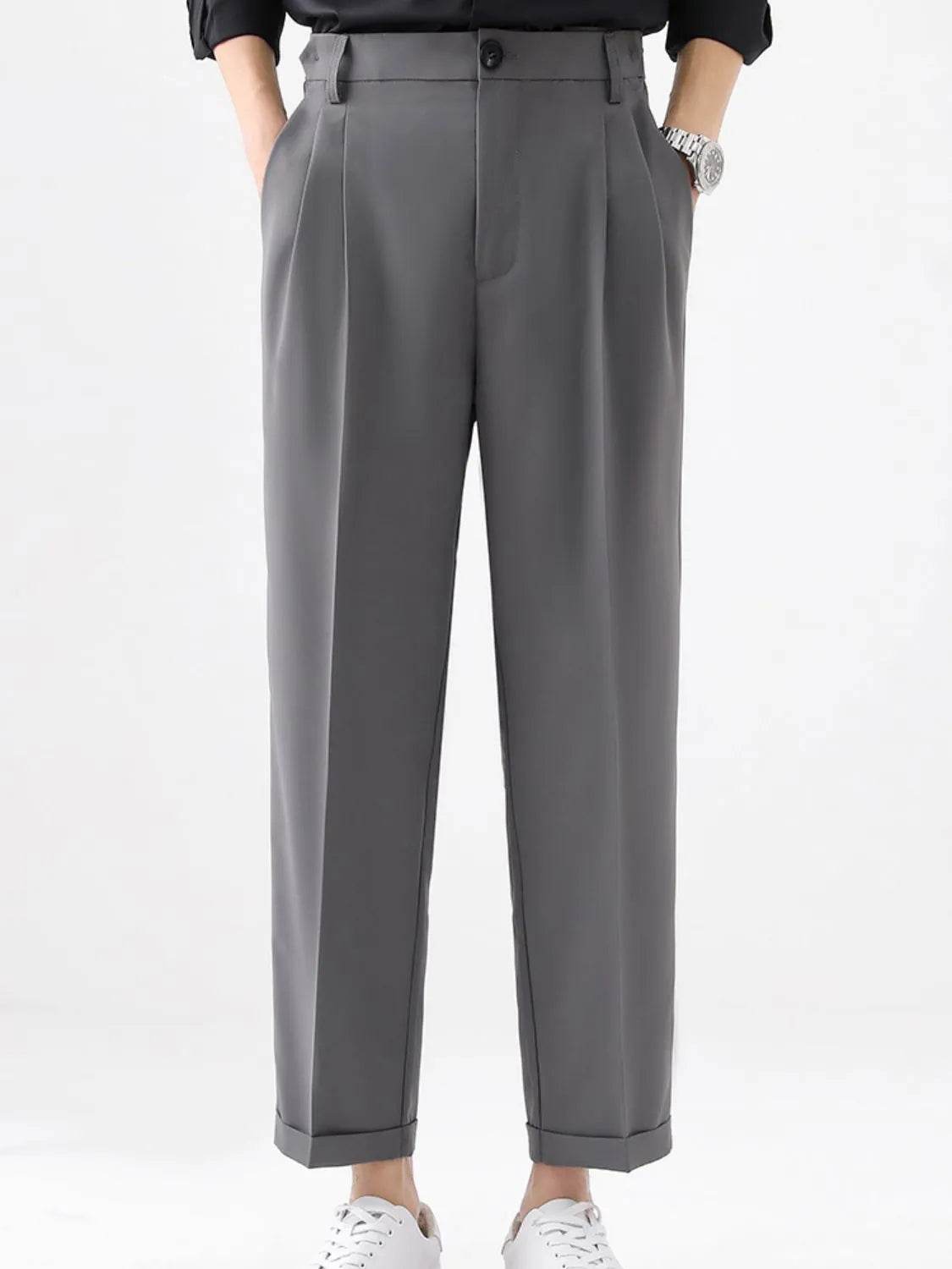 Men's Plus Size Basic style Solid Pants - Ultim8 Designs 4 U