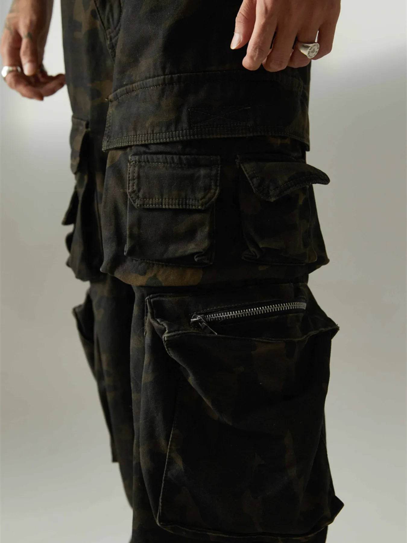 Men's Camouflage Cargo Jeans - Ultim8 Designs 4 U