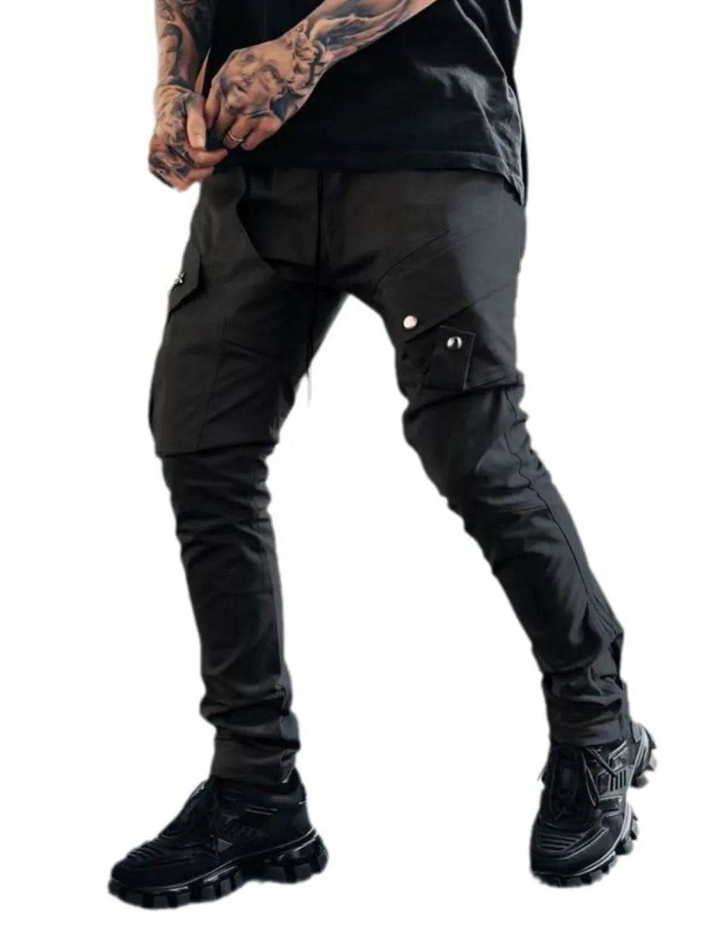 Men's Plus Size Pants with Cargo Pockets - Ultim8 Designs 4 U