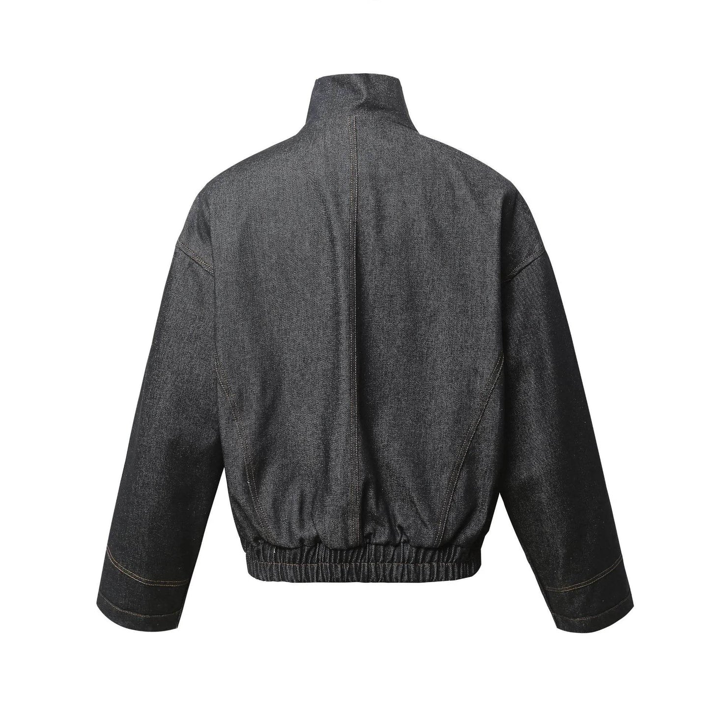 Men's Washed Zip Up Denim Jacket - Ultim8 Designs 4 U