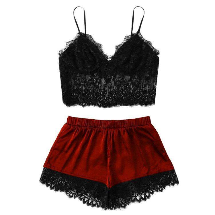Sexy lingerie sexy women's split lace lingerie sexy suit - Ultim8 Designs 4 U