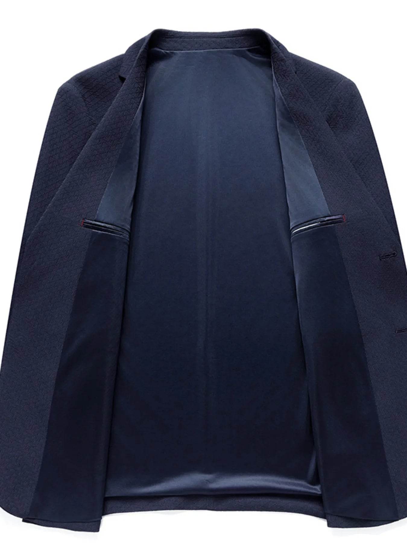 Men's Button Up Long Sleeve Blazer - Ultim8 Designs 4 U