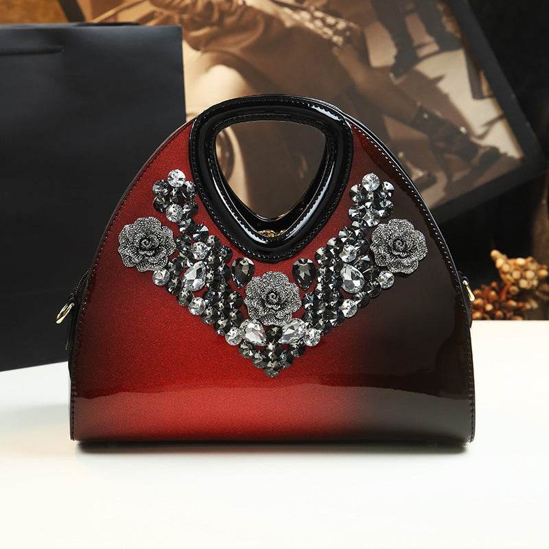 Ladies leather shoulder handbag - Ultim8 Designs 4 U