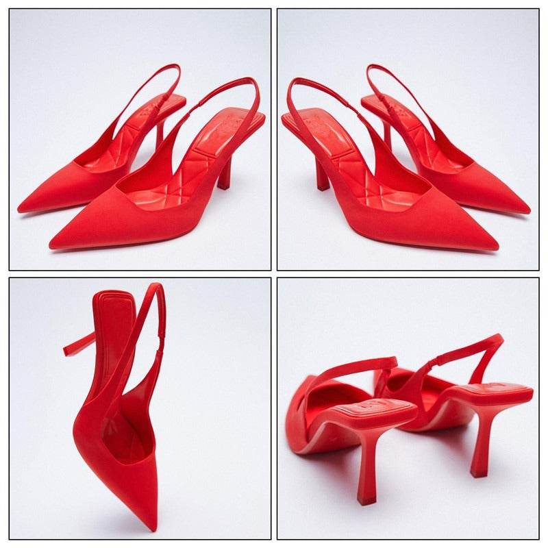 Thin Heel Pumps Women Wedding Party Shoes Ladies - Ultim8 Designs 4 U