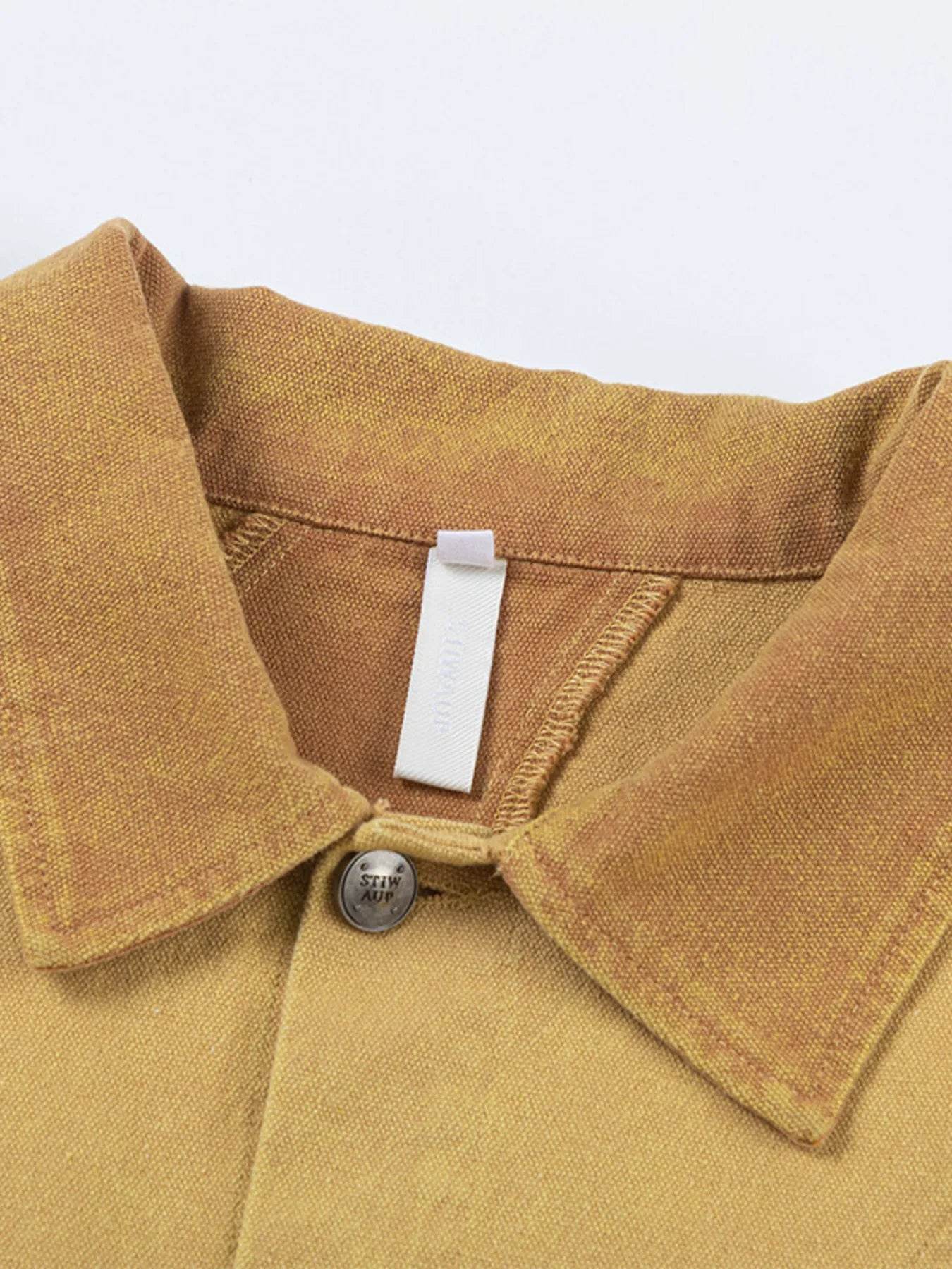 Men's Button Up Long Sleeve Jacket - Ultim8 Designs 4 U