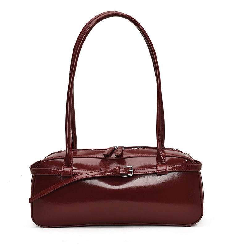 Leather Commuter Bag Handbag Underarm - Ultim8 Designs 4 U