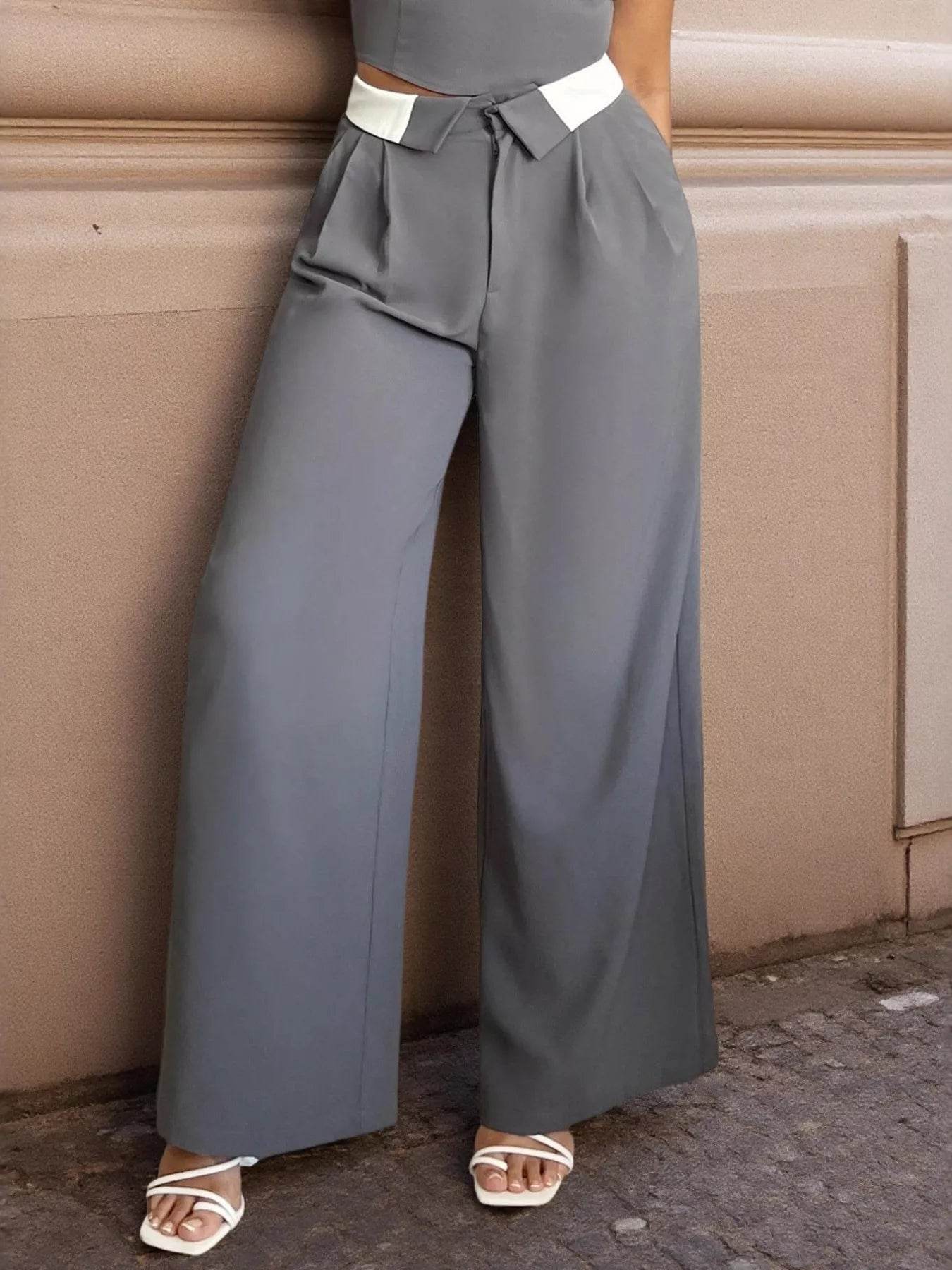 Wide Leg Pants - Ultim8 Designs 4 U