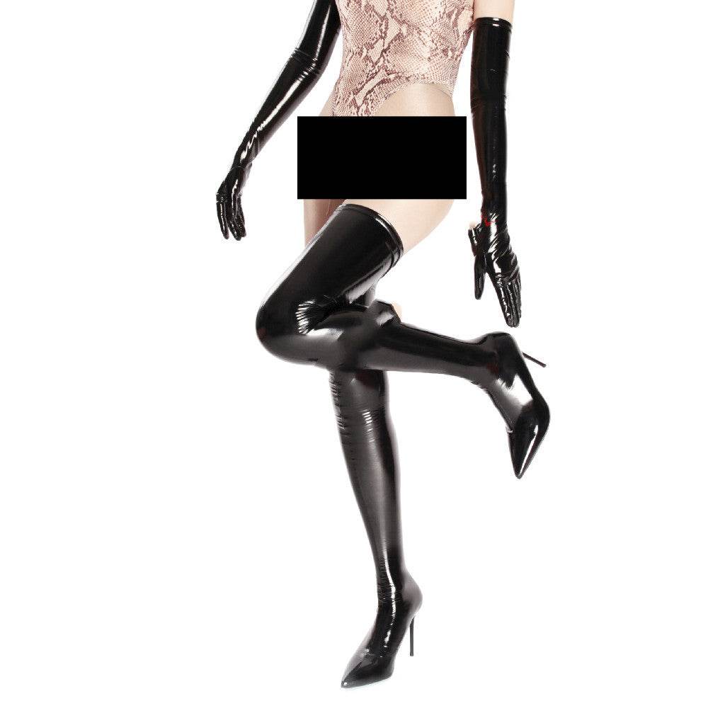 Women's Shoes In Glossy Mirror Patent Leather - Ultim8 Designs 4 U